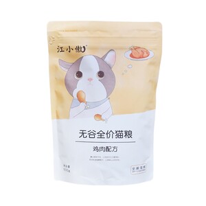 
Jiang Xiaoao Chicken Cat Food 500g/1*0.5kg Grain-free Full Price Full Period Cat Food Adult Cat Food Main Cat Food Main Food Try and General
