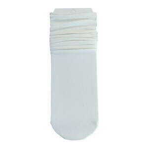 
Spring is also sweet~ Cream-colored boneless socks, white socks, solid color curled edges, breathable antibacterial cotton socks piled up socks