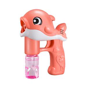 
Children's bubble blowing machine handheld dolphin bubble gun 2025 new internet celebrity fully automatic electric baby toy