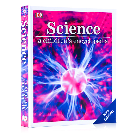 现货DK儿童科学百科全书 Science A Children's Encyclopedia英文原版 图解彩色插图 物理化学生物启蒙 儿童科学科普百科读物 精装