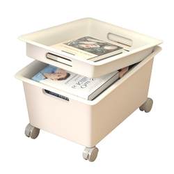 Universal wheels with brakes and detachable storage boxes for home use