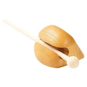 
Orff percussion instrument solid wood children's early education log square 78 Yin primary school teaching aids wooden bangzi wooden fish