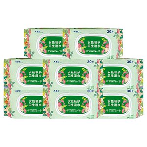 
[Bactericidal rate 99.9%] ABC private sanitary wipes for women during menstruation and antibacterial and yin cleaning after wet toilet paper