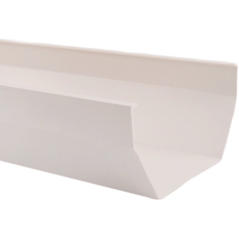 Kwadratowa Rynna PVC do Zlewu - Przyłącze Rury Odpływowej 110mm