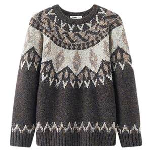 
Semir sweater men's winter fantasy saint Fair Island jacquard sweater 2025 new couple retro pullover sweater