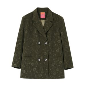 
Chemical Girl Grass Detective Casual Retro Suit Corduroy Design Blazer Women's Autumn and Winter Style