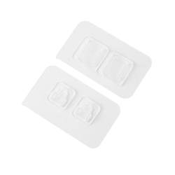 Row plug buckle wall-mounted storage without trace