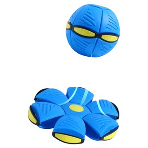 
New elastic stepping ball magic flying saucer deformed ball foot stepping ball cat dog pet toy outdoor sports ball