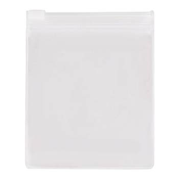 Zippered storage bag transparent visible jewelry packaging bag