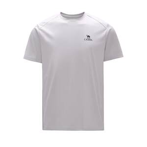 
[Slippery T] Camel outdoor quick-drying T-shirt for men 26 spring and summer short-sleeved stretch breathable sweat-absorbent sports top for women