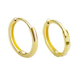 Korean Popular 10k 14k Gold Ear Bone Ring Earring For Men And Women