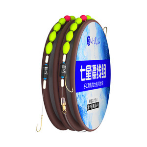 Xiaofengxianxi Liuyao Fishing Line Special Seven -Star Drifting Double Hook Single Line Jinhaixi White Bar Danwa Geyoumakou
