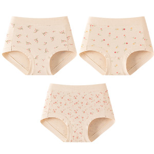 Top Underpants Women's Cotton Ms. Summer Board Gourd Gourd Cotton Cotton Mid -waist Triangle Triangle Terminal Sexy Girls
