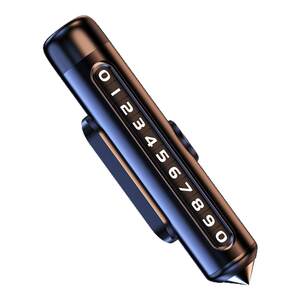 LaiBen 2025 new model car mobile phone license plate temporary parking number transfer car mobile phone number display