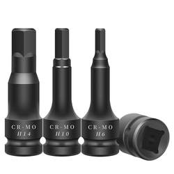 S2 electric wrench inner hexagonal socket air gun bit head