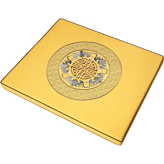 
New Chinese style mahogany chair cushion solid wood sofa Taishi circle chair official hat tea table seat cushion latex seat cushion custom made