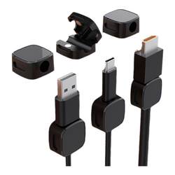 3-pack Japanese desktop organizer magnetic cable organizer