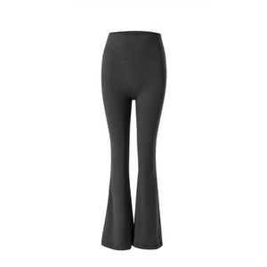 
Yoga pants women's new high-waist hip-lifting Pilates micro-flare fitness pants outdoor running training tight sports pants