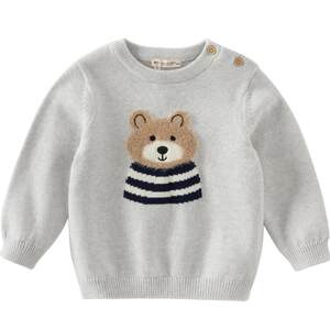 
[Same style in shopping mall] David Bella children's sweater autumn and winter new boy's pullover baby boy's cotton sweater
