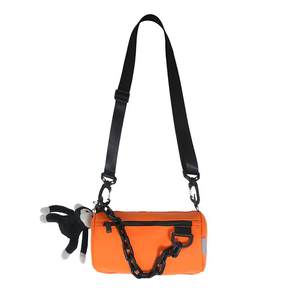 
Japanese work bag crossbody bag men's niche backpack shoulder bag boys bag shoulder bag shoulder bag trendy brand small bag women's cylinder bag