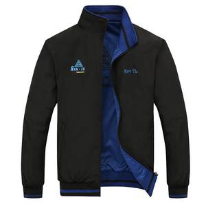 New outerwear for men and youth, double-sided wear, spring and autumn casual windbreaker, sports thin jacket, men's plus size loose top