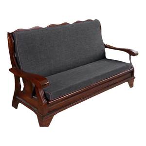 
Solid color sponge cushion mahogany sofa seat cushion seat one-piece sofa cushion detachable washing wooden spring and autumn chair cushion anti-slip