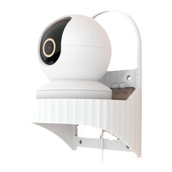 Hole-free surveillance camera wall-mounted rack