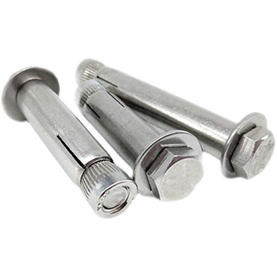 
Stainless steel inner expansion screw 304 built-in pull-out expansion 201 outer hexagonal explosion bolt m6m8m10m12
