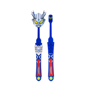 
Ultraman Raj Children's Toothbrush 3-4-5-6-12-year-old child cartoon baby teeth soft bristle brush teeth toothpaste