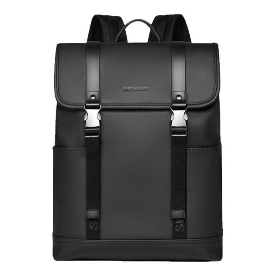 
Seven Wolves men's backpack 2025 new large-capacity travel bag business travel school bag commuting computer backpack