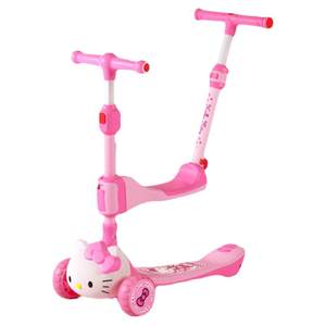 
Sanrio Katie Baby Smooth Skate Car 1-3-6-14-year-old girl can sit or ride a bicycle
