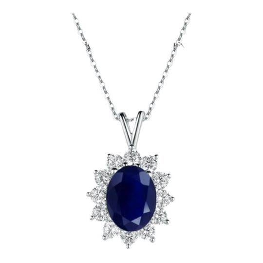 Amazon | [Gem Stone King] 0.75カラット サファイア シルバー