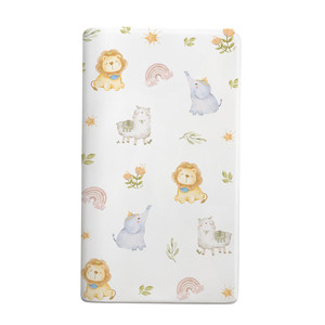 Crib bed cover pure cotton kindergarten special bed cover children's bedding waterproof splicing bed sheet