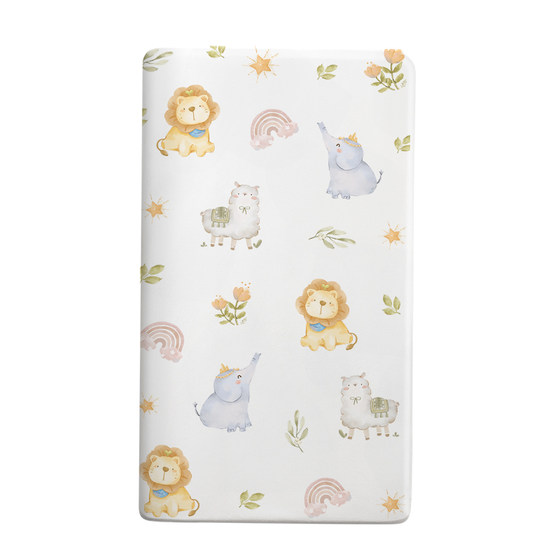 Crib bed cover pure cotton kindergarten special bed cover children's bedding waterproof splicing bed sheet