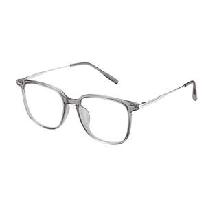 Loho ultra -light black frame glasses myopia females can be equipped with blue light GM large frame plain glasses frame men's mirror frame
