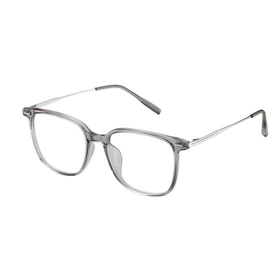 Loho ultra -light black frame glasses myopia females can be equipped with blue light GM large frame plain glasses frame men's mirror frame
