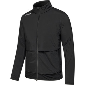 
Saucony Saucony men's windproof, temperature-locking, crisp, anti-wrinkle textured half-high collar sports cotton jacket