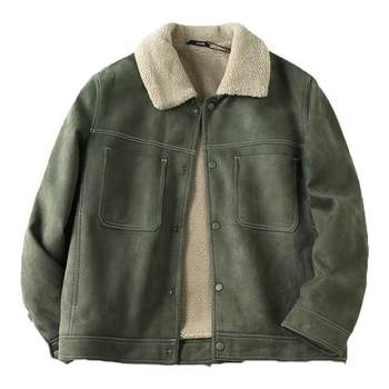 Light work retro and thick warm jacket jacket
