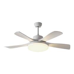 Suoyan simple modern cream fan lamp for home use