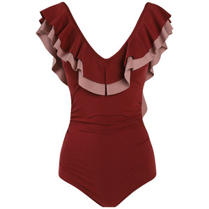 
Women's 2025 new sexy one-piece bikini slightly fat mm large size slim swimsuit