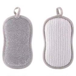 Steel wire dishcloth, non-stick oil kitchen dishcloth, double-sided thickened dishwashing tool, does not damage the pot, steel wire ball