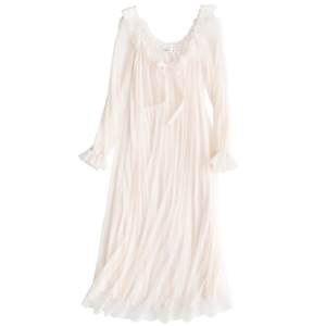 RoseTree's pavilion nightdress Spring and Autumn French lace home service princess style high -level emotional pajamas female long sleeves