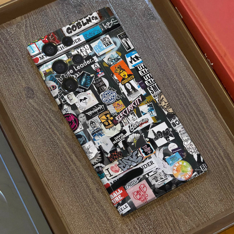 Trendy brand stickers