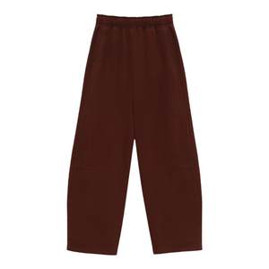 
2025 Winter Maillard Wool Scimitar Pants Plus Velvet Sports Pants Banana Pants Loose Thickened Casual Pants for Women