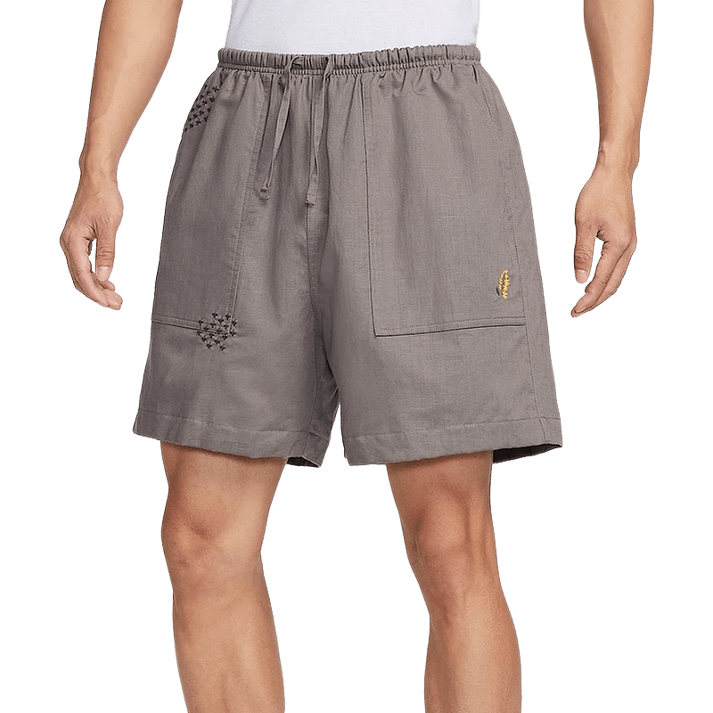 Nike耐克短裤男夏新款刺绣印花宽松透气休闲运动五分裤HJ2979-