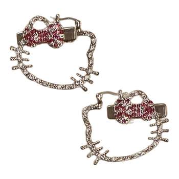 
Sweet rhinestone kt cat hairpin cute hairpin side clip hair accessories side clip hairpin new