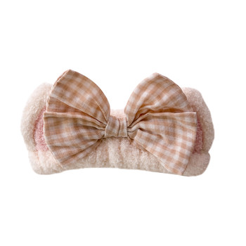 Face wash headband and headband for women cute bear headdress