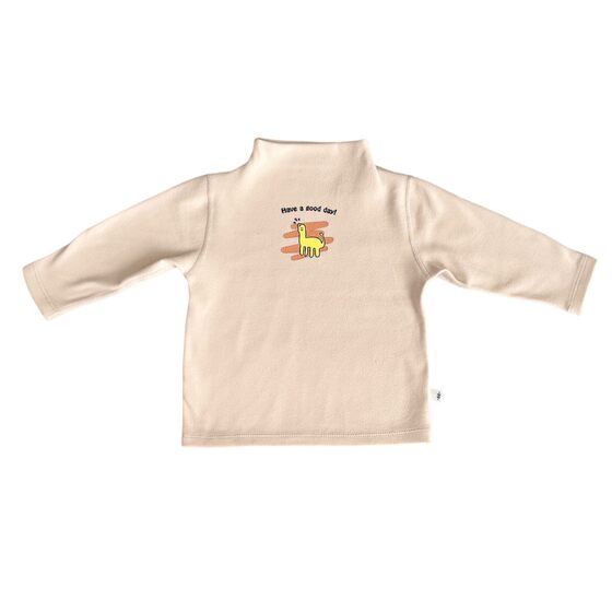 
Baby boneless German velvet warm half turtleneck bottoming shirt for boys and girls long-sleeved T-shirt for autumn and winter inner wear