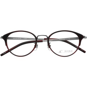 
SOLID BLUE Japanese handmade glasses frame for men and women myopia can be paired with a retro small face glasses frame 236