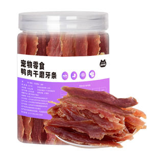 
Pet dog snacks, dried duck meat, chewing strips, rich nutritional supplements, mixed food for puppies, rewards for large and medium-sized puppies